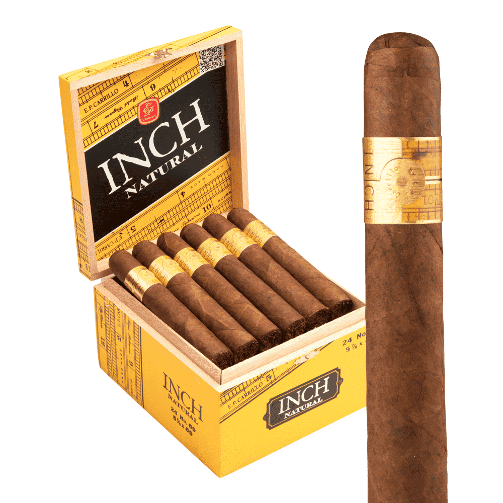 INCH Natural by E.P. Carrillo No. 60 / 5.88 x 60 Pack of 5