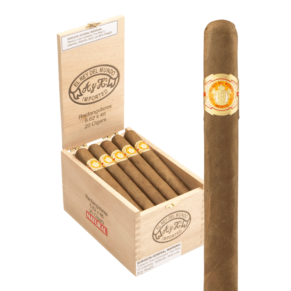 El Rey del Mundo Rectangulare / 5.62 x 45 Box of 20