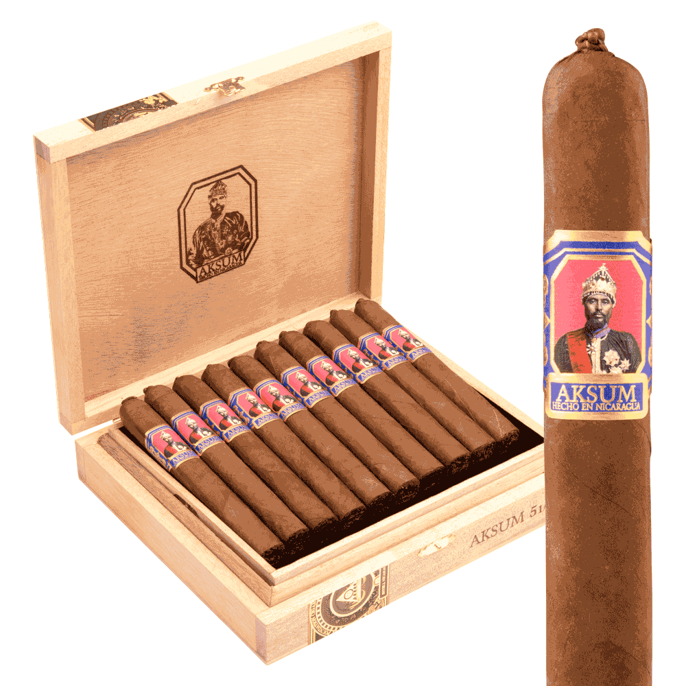 Foundation Aksum Corona Gorda / 5.5 x 48 Box of 10
