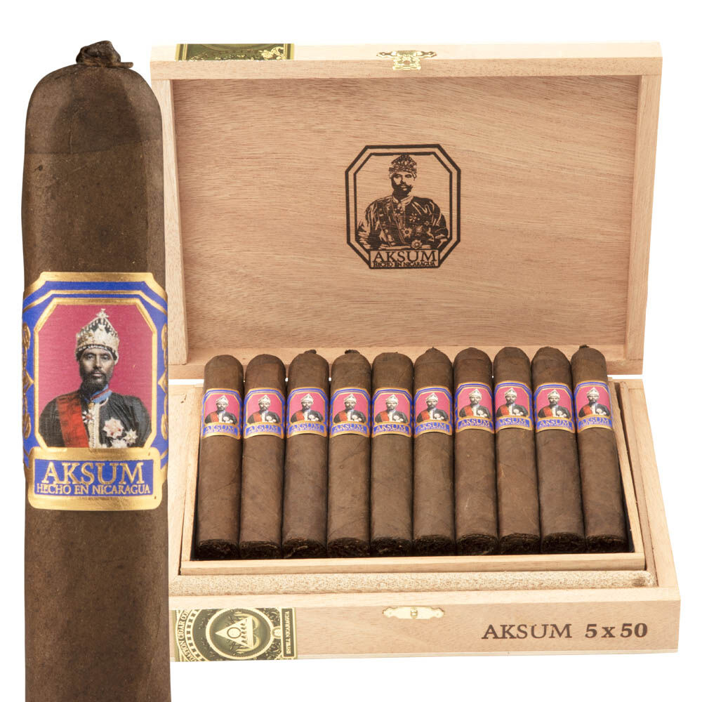 Foundation Aksum Robusto Maduro / 5 x 50 Box of 10