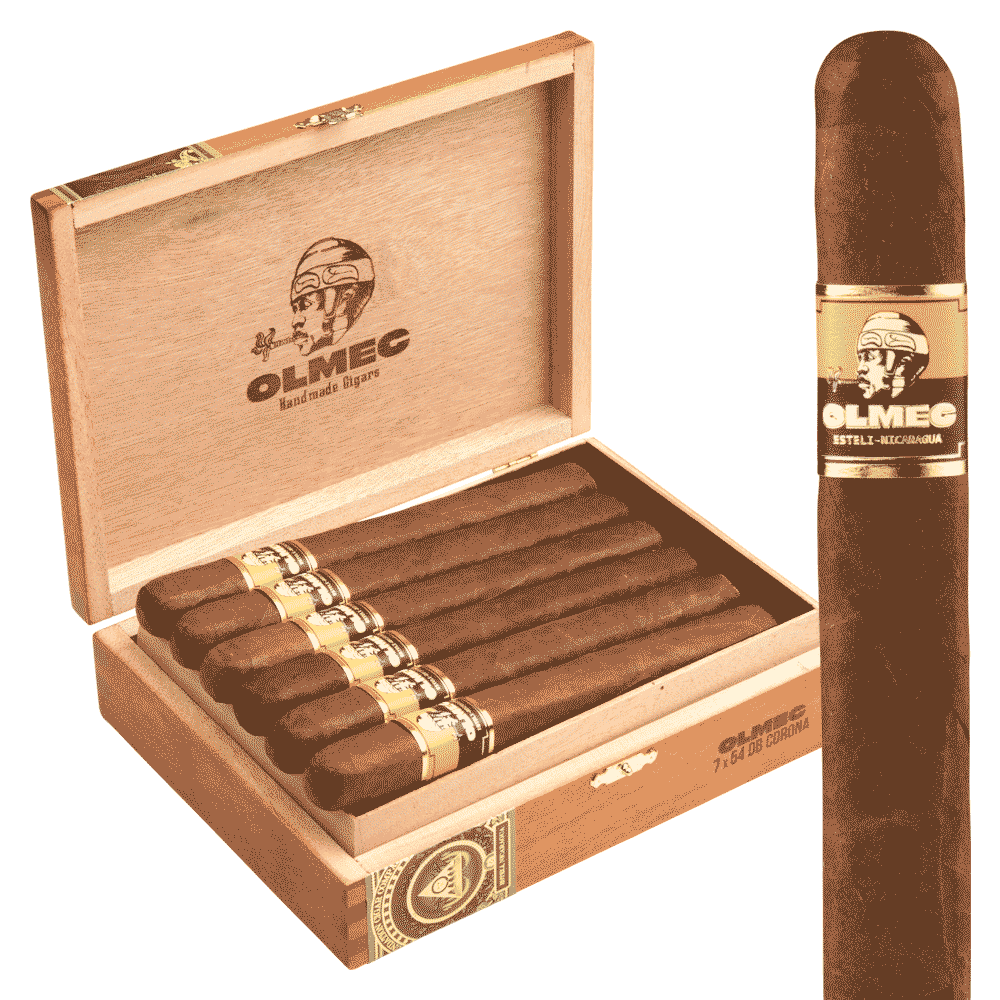 Foundation Olmec Claro Double Corona / 7 x 54 Box of 12