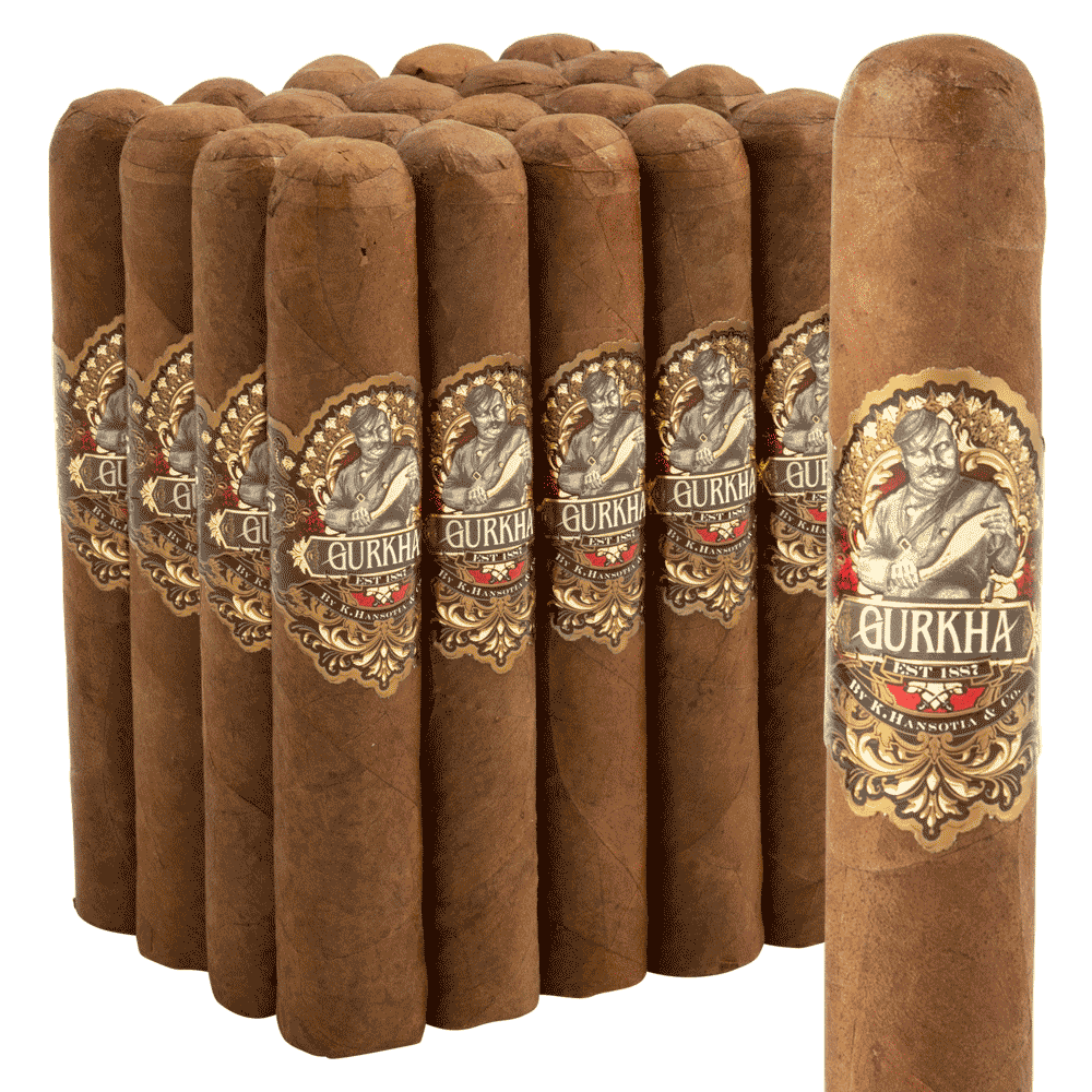 Gurkha 125th Anniversary Robusto / 5 x 50 Bundle of 20