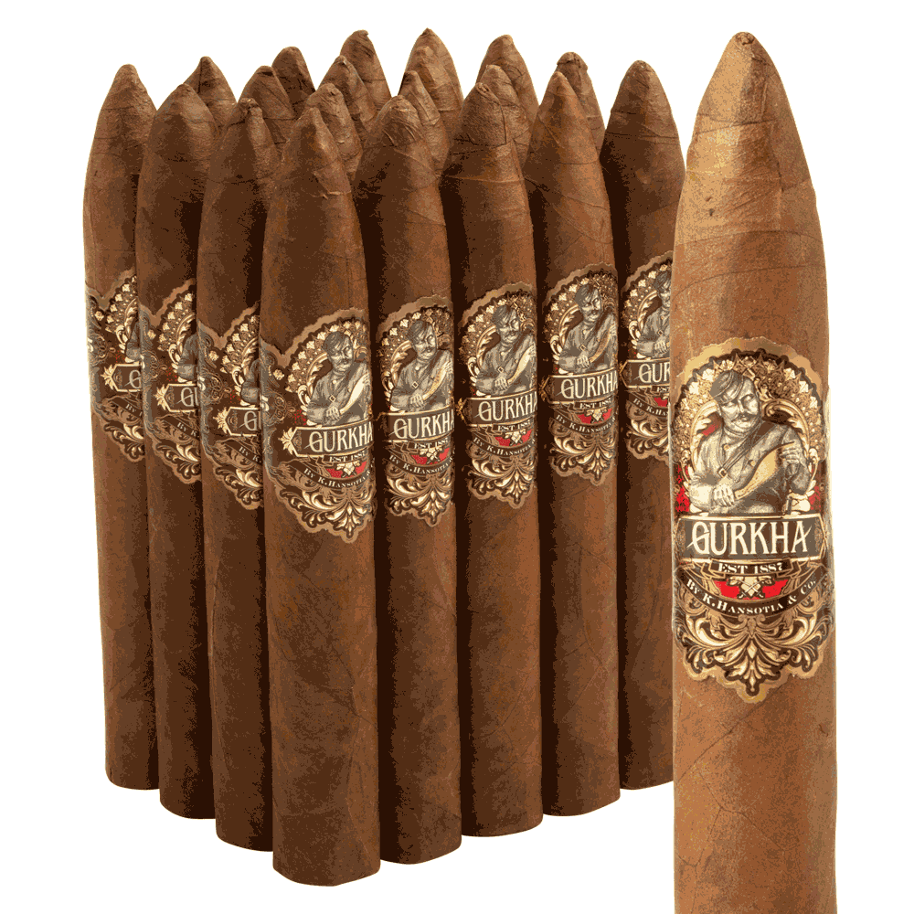 Gurkha 125th Anniversary Torpedo / 6 x 52 Bundle of 20