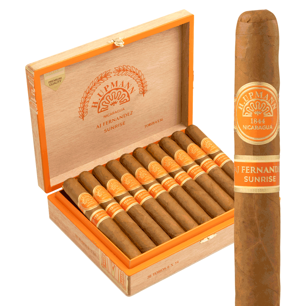 H. Upmann Nicaragua by AJ Fernandez Sunrise Toro / 6 x 54 Box of 20