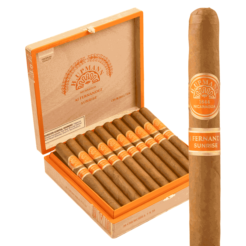 H. Upmann Nicaragua by AJ Fernandez Sunrise Churchill / 7 x 50 Box of 20