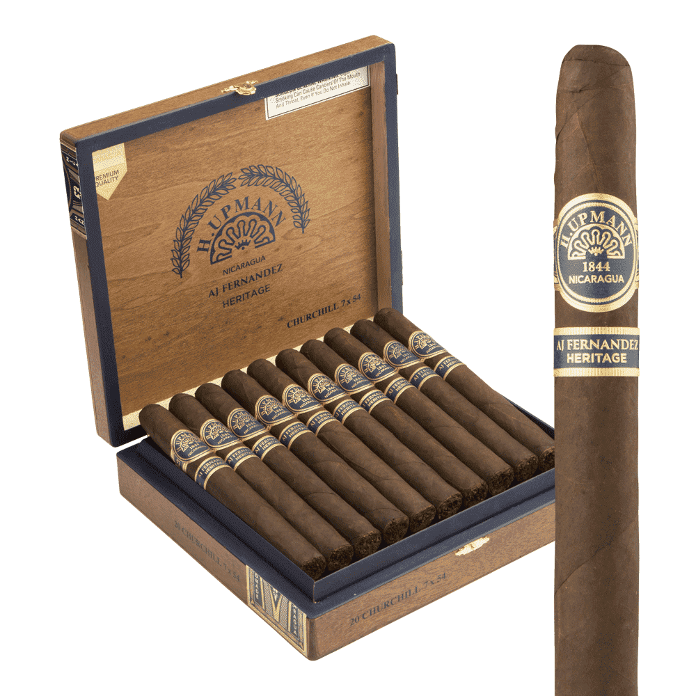 H. Upmann Nicaragua Heritage by AJ Fernandez Churchill / 7 x 54 Box of 20