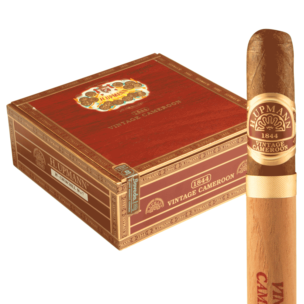 H. Upmann Vintage Cameroon Churchill / 7 x 50 Box of 25