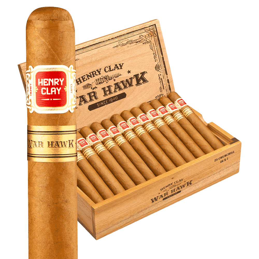 Henry Clay War Hawk Churchill / 7 x 56 Box of 25