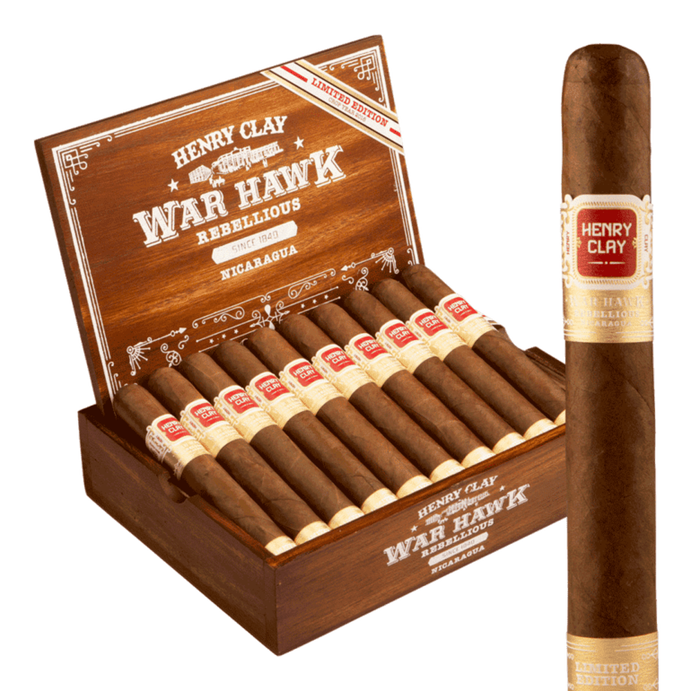 Henry Clay War Hawk Rebellious Toro / 6 x 54 Box of 20