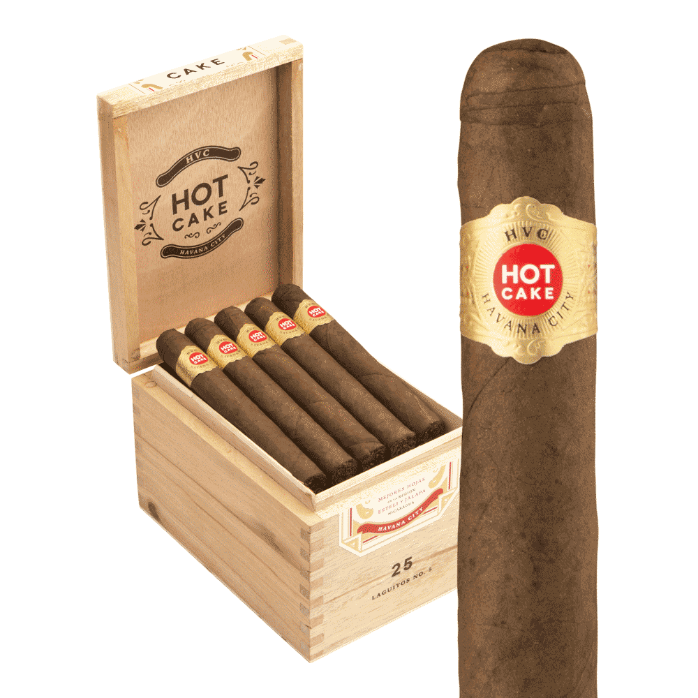 HVC Hot Cake Laguito No.5 Maduro / 6 x 54 Box of 25