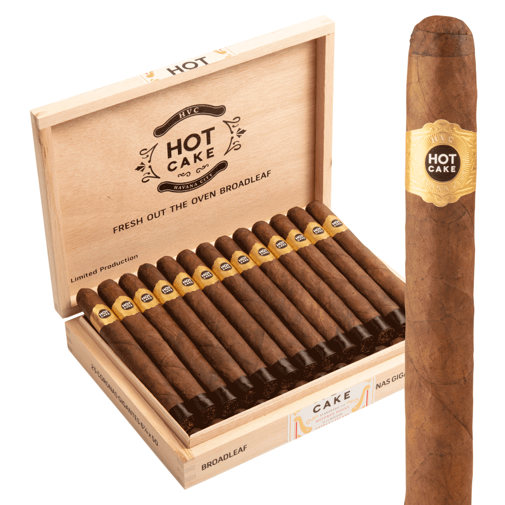 HVC Hot Cake Fresh Out The Oven Broadleaf LE Corona Gigantes / 6.87 x 50 Box of 25