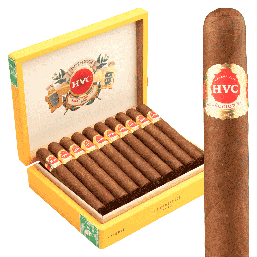 HVC Seleccion No. 1 Habano Poderosos / 6 x 54 Pack of 5