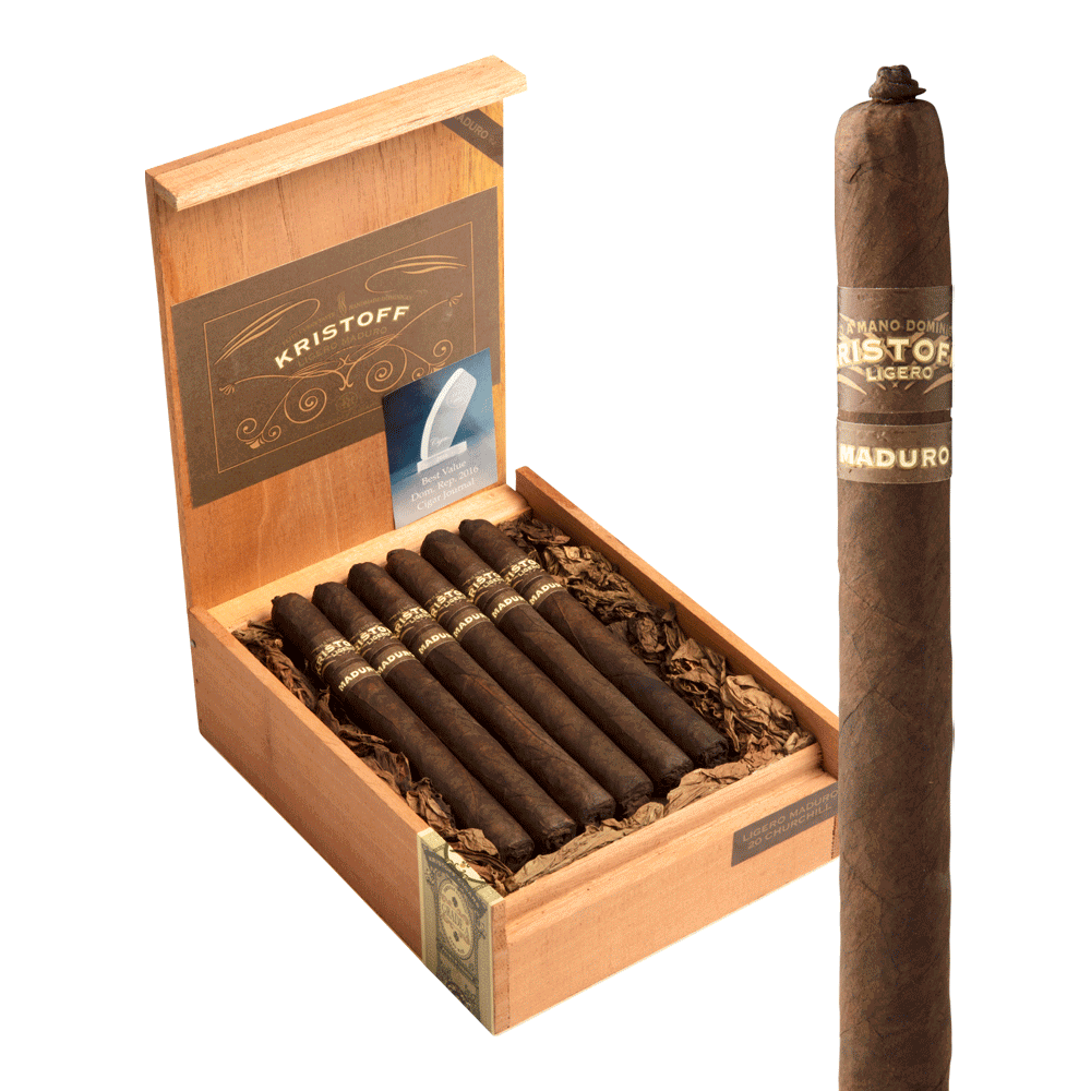 Kristoff Ligero Maduro Churchill / 7 x 50 Box of 20