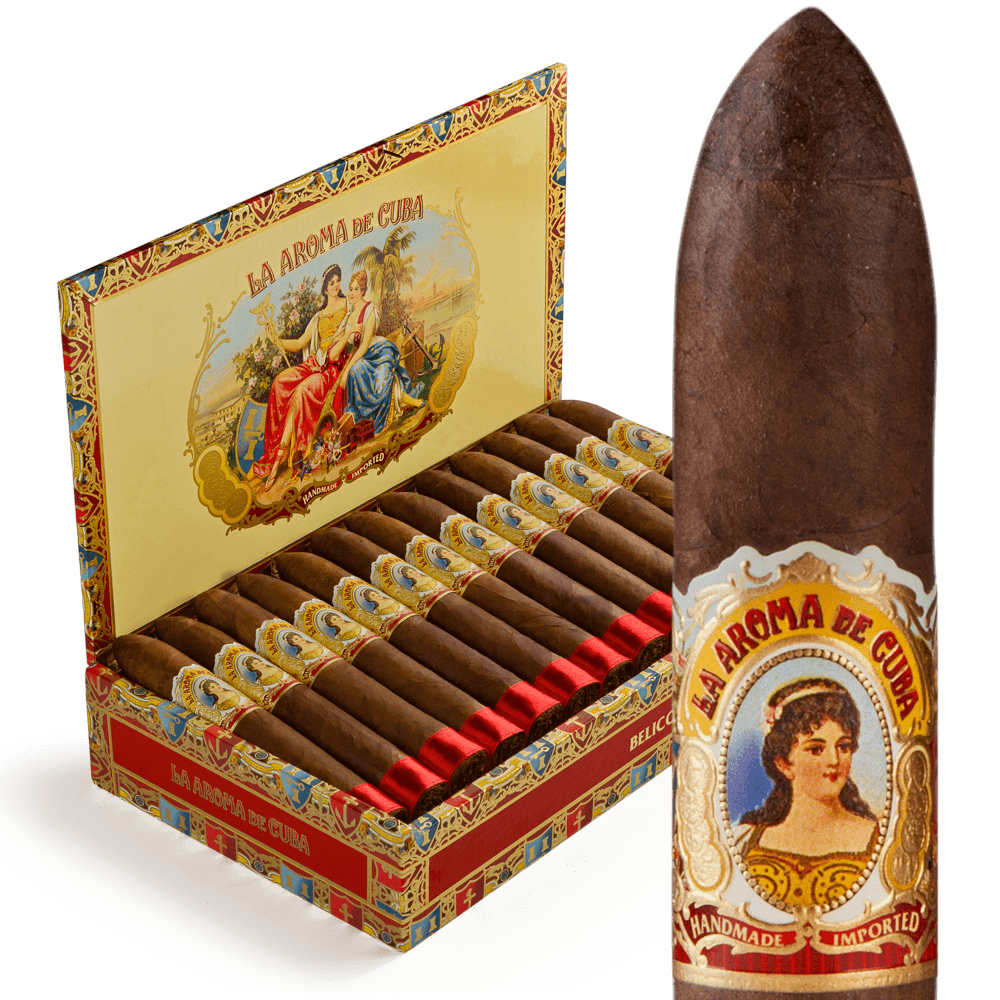 La Aroma de Cuba Belicoso / 5.5 x 52 Box of 25