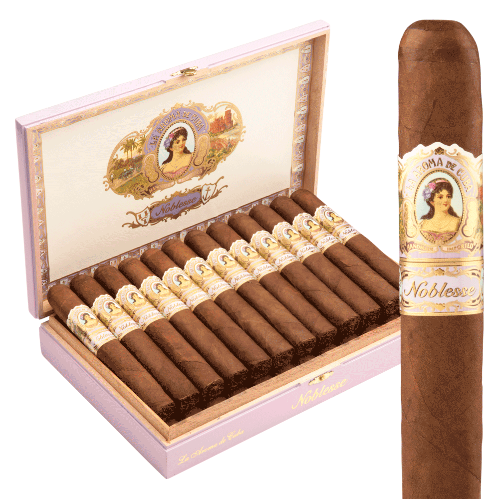 La Aroma de Cuba Noblesse Monarchy / 6.5 x 56 Box of 24
