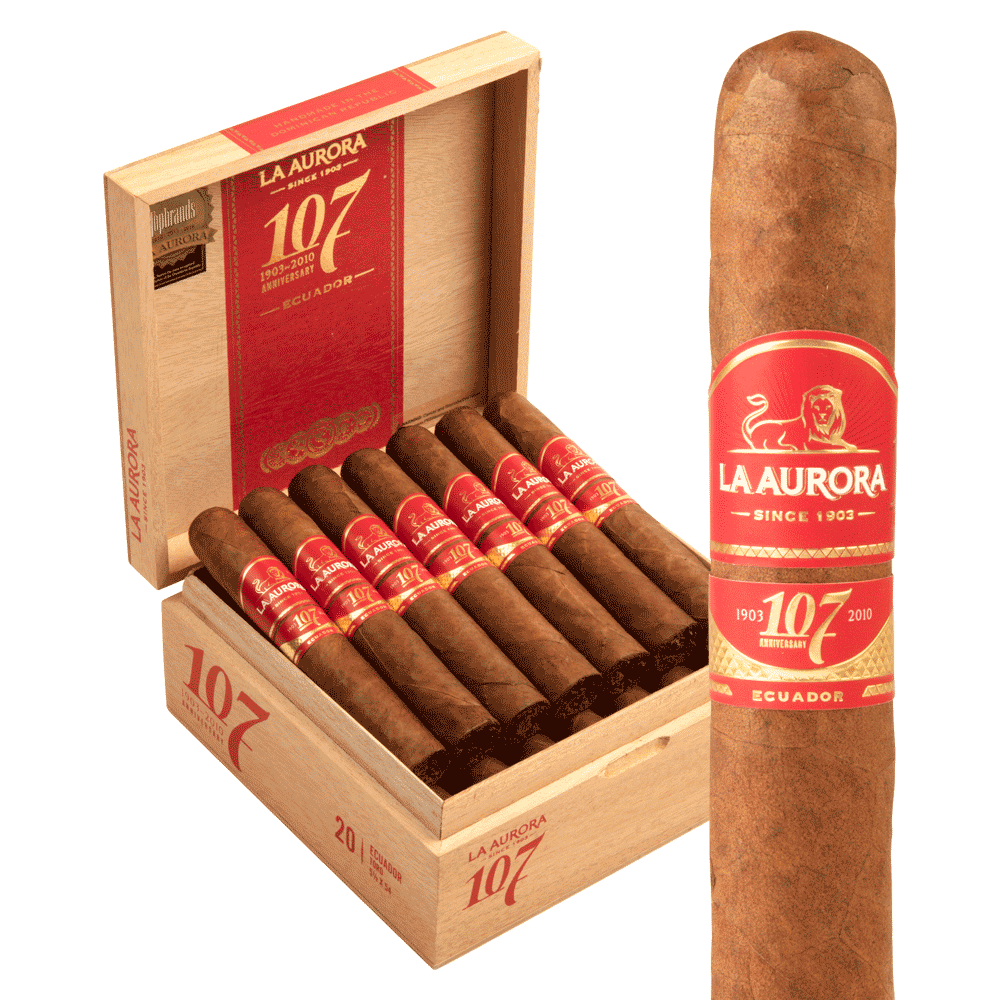 La Aurora 107 Ecuador Toro / 5.5 x 54 Pack of 5