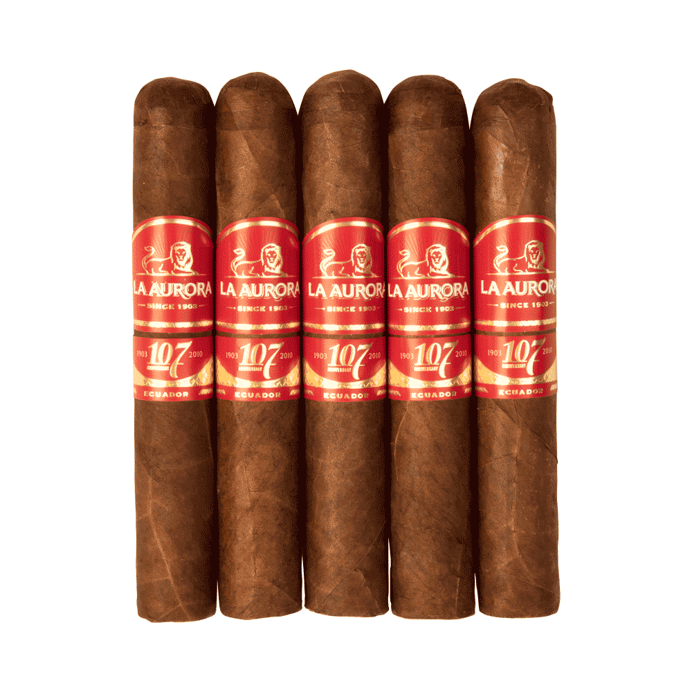 La Aurora 107 Ecuador Robusto / 5 x 50 Box of 20