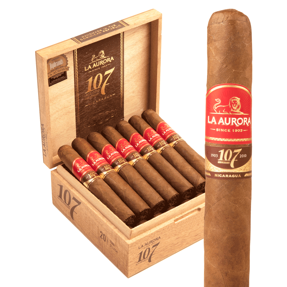 La Aurora 107 Nicaragua Toro / 5.5 x 54 Pack of 5