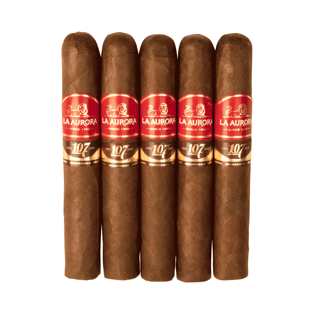 La Aurora 107 Nicaragua Toro / 5.5 x 54 Pack of 5