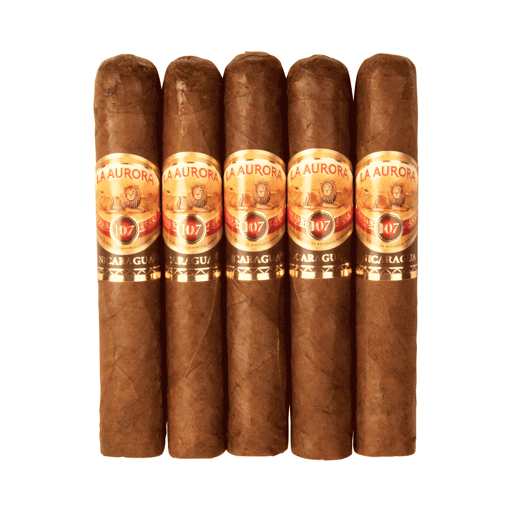 La Aurora 107 Nicaragua Robusto / 5.75 x 54 Pack of 5