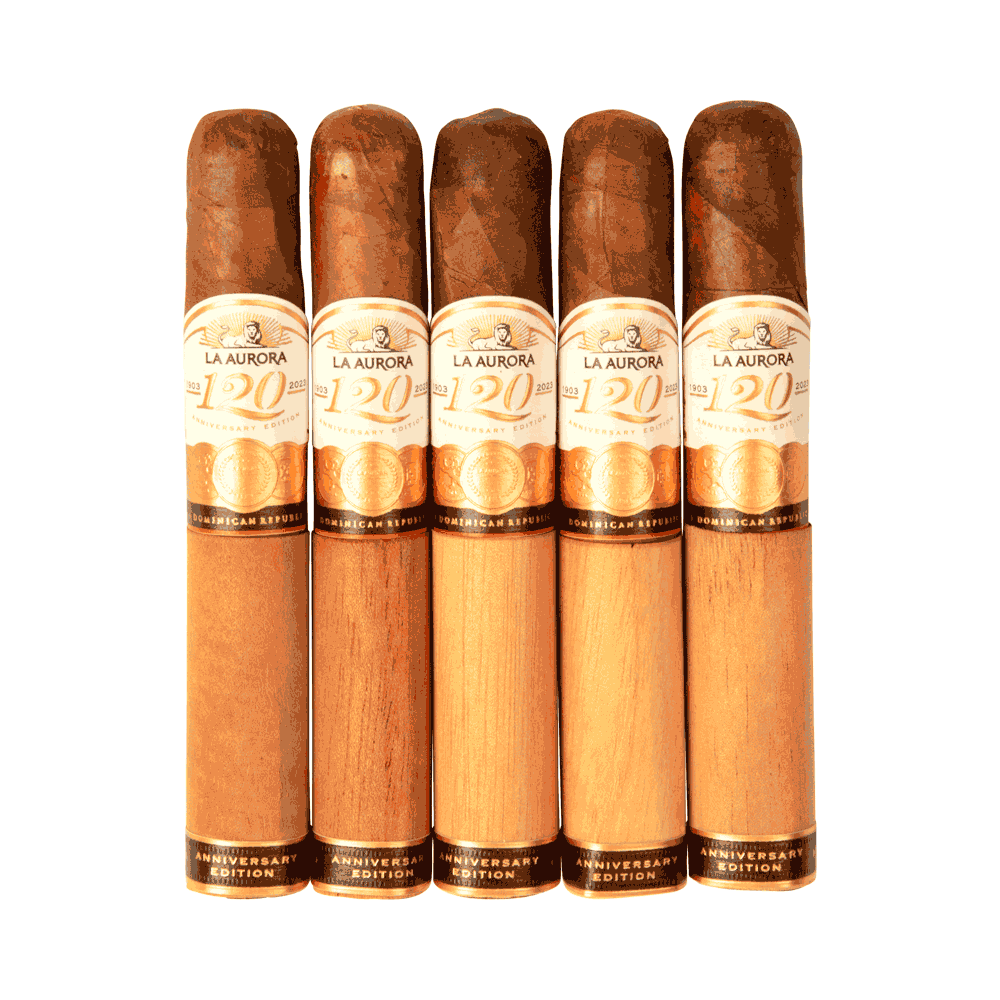 La Aurora 120th Anniversario Robusto / 5 x 50 Pack of 5