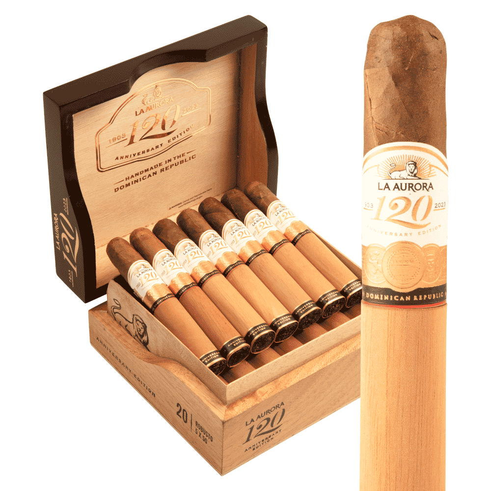 La Aurora 120th Anniversario Robusto / 5 x 50 Pack of 5