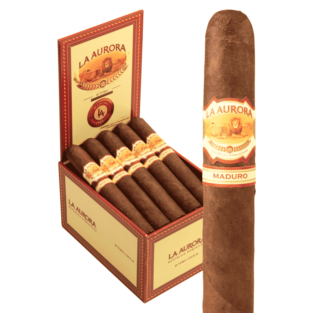 La Aurora 1985 Maduro Toro / 5.75 x 54 Box of 20