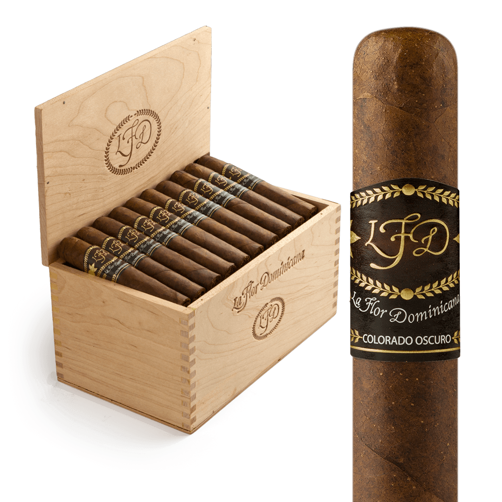 La Flor Dominicana Colorado Oscuro No. 5 / 5.75 x 60 Box of 50