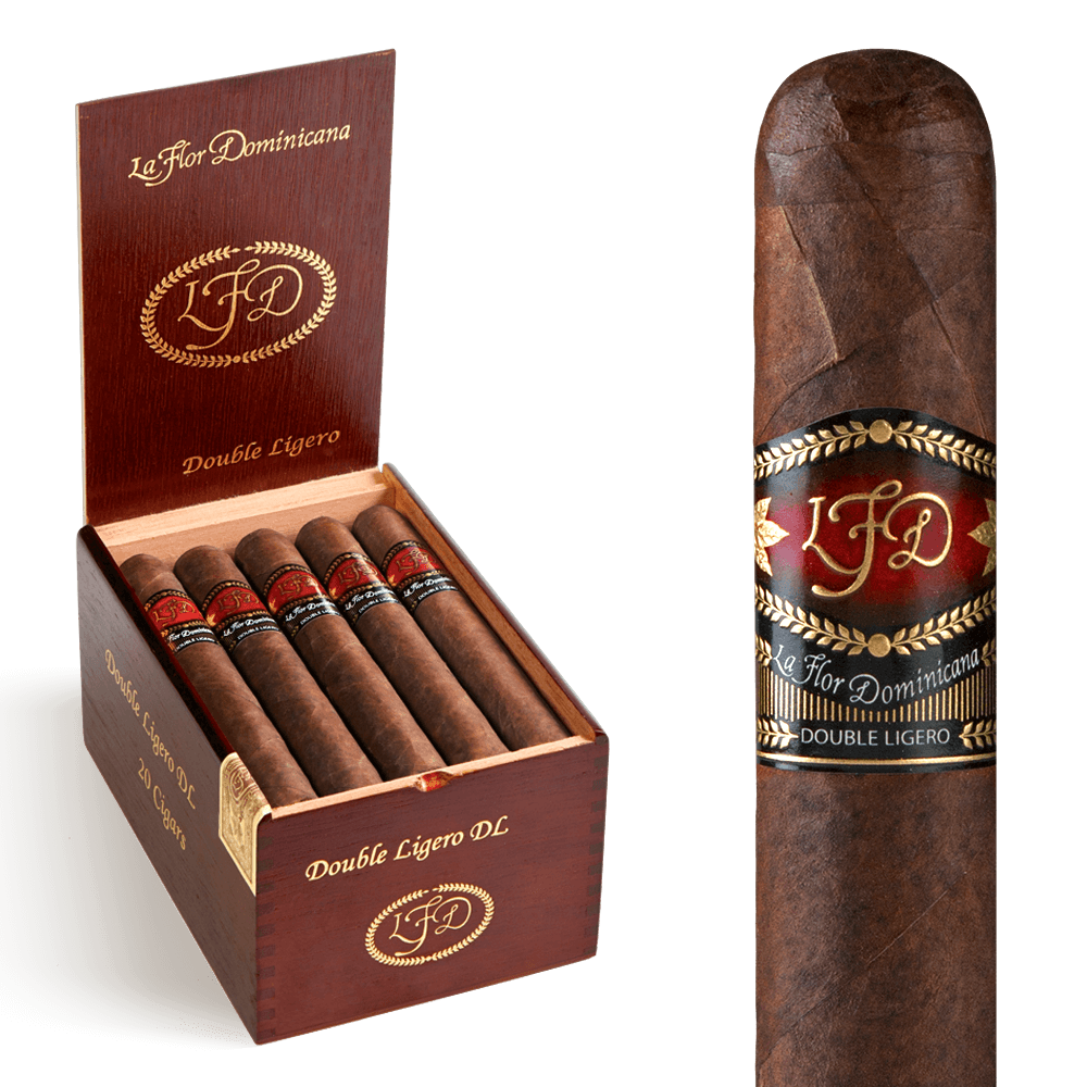 La Flor Dominicana Double Ligero No.600 / 5.25 x 52 Box of 20