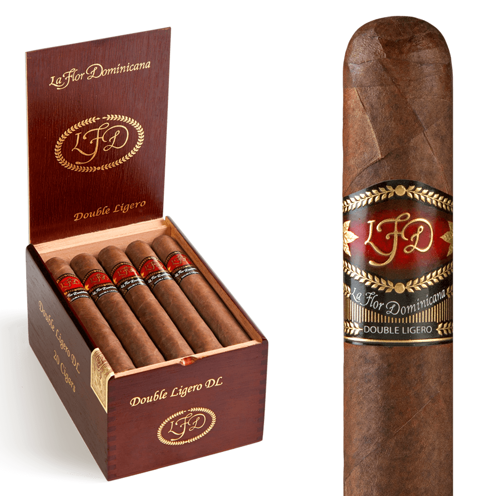 La Flor Dominicana Double Ligero No.600 / 5.25 x 52 Box of 20