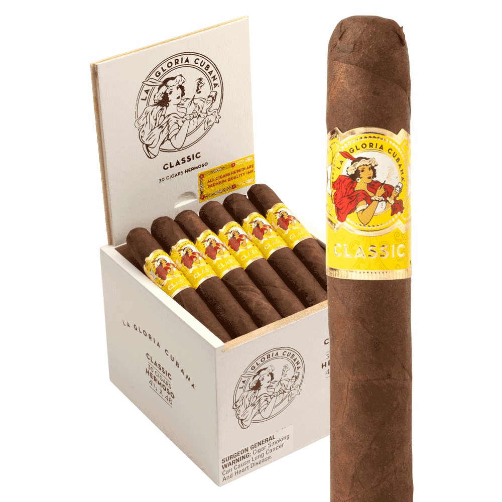 La Gloria Cubana Hermoso / 4.5 x 48 Box of 30