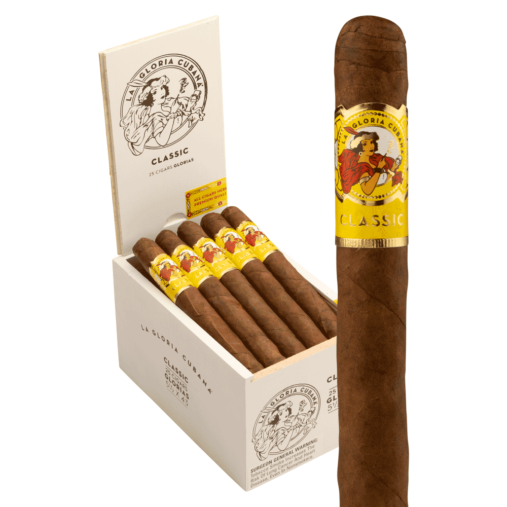 La Gloria Cubana Glorias / 5.5 x 43 Box of 25