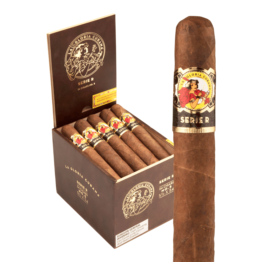 La Gloria Cubana Serie R No. 5 / 5.5 x 54 Box of 24