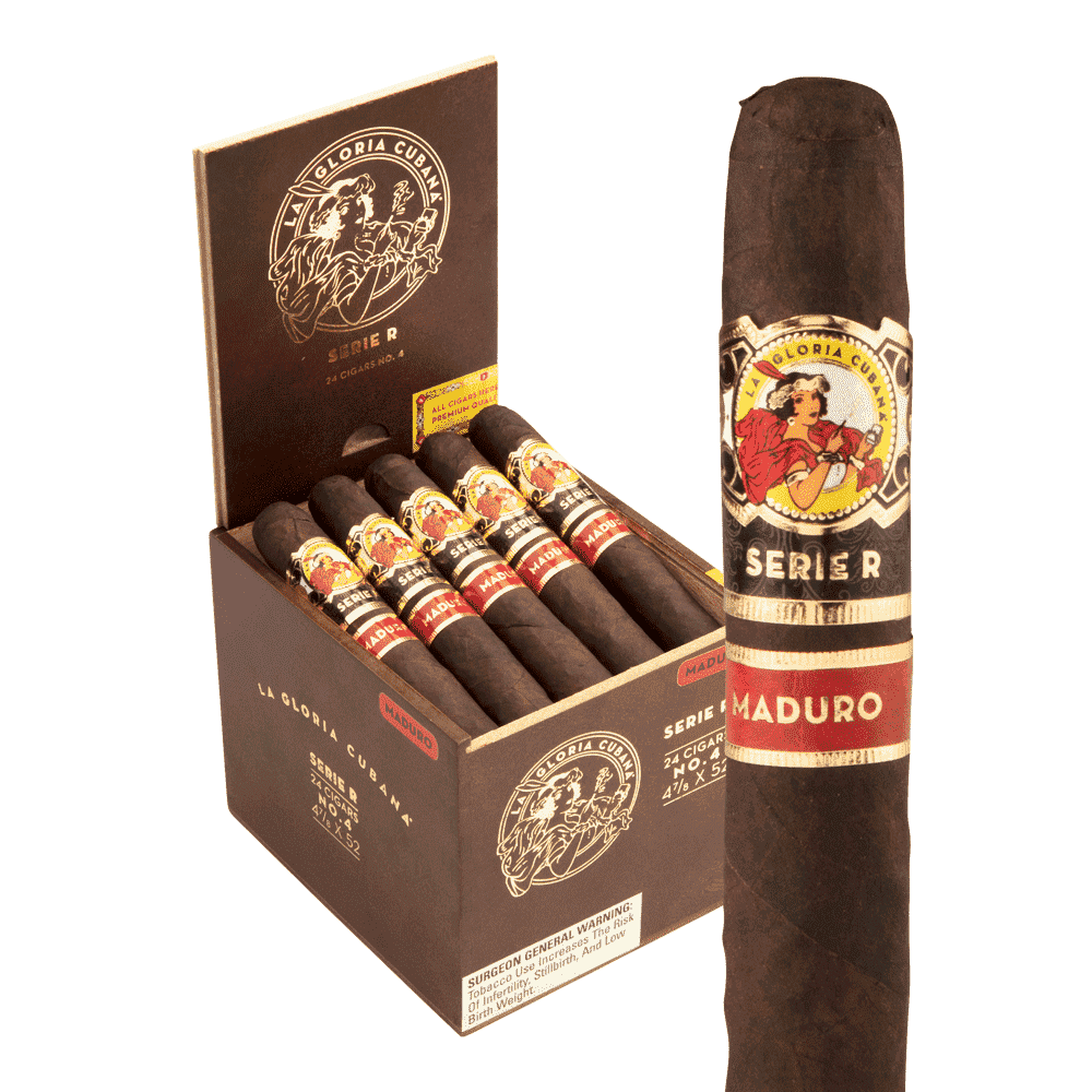 La Gloria Cubana Serie R No. 4 / 4.88 x 52 Box of 24