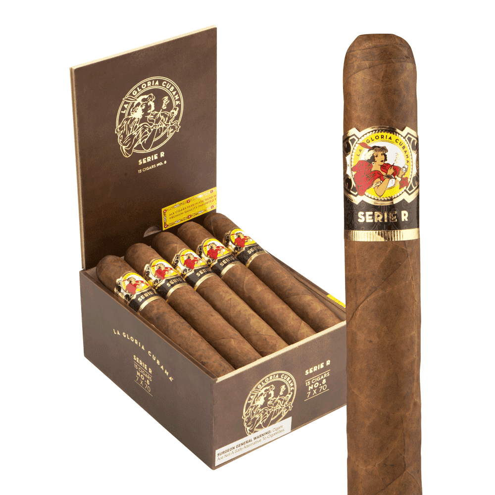 La Gloria Cubana Serie R No.8 / 7 x 70 Box of 15