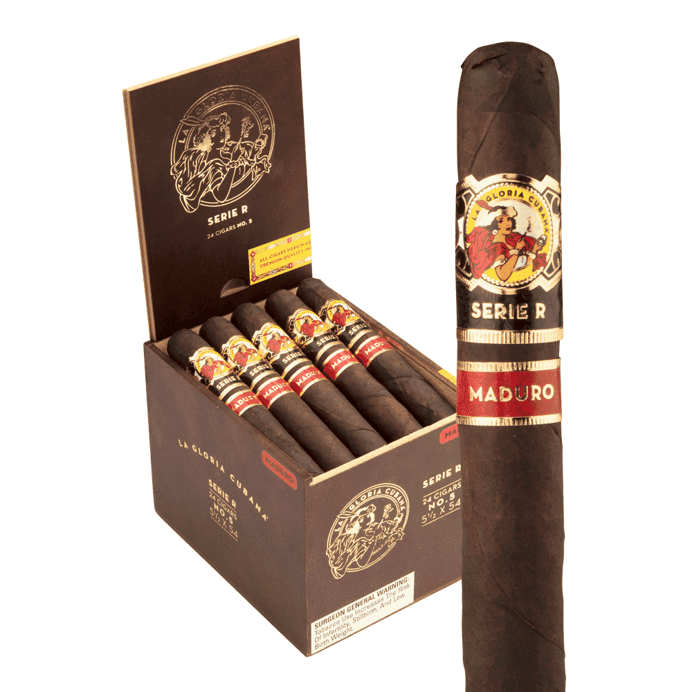 La Gloria Cubana Serie R No. 5 / 5.5 x 54 Pack of 5