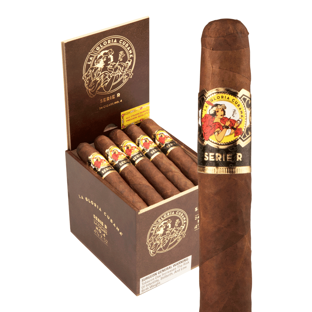 La Gloria Cubana Serie R No. 4 / 4.88 x 52 Box of 24