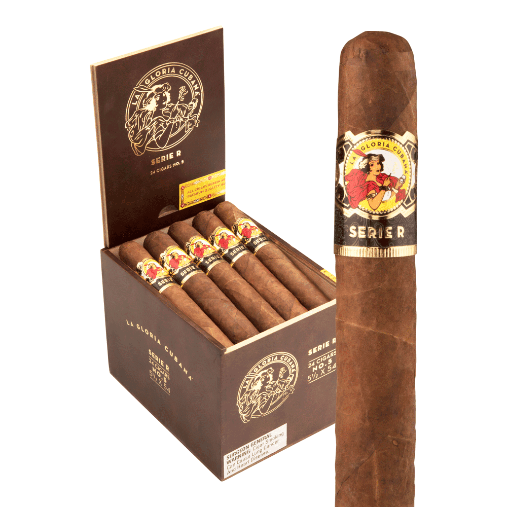 La Gloria Cubana Serie R No. 5 / 5.5 x 54 Pack of 10