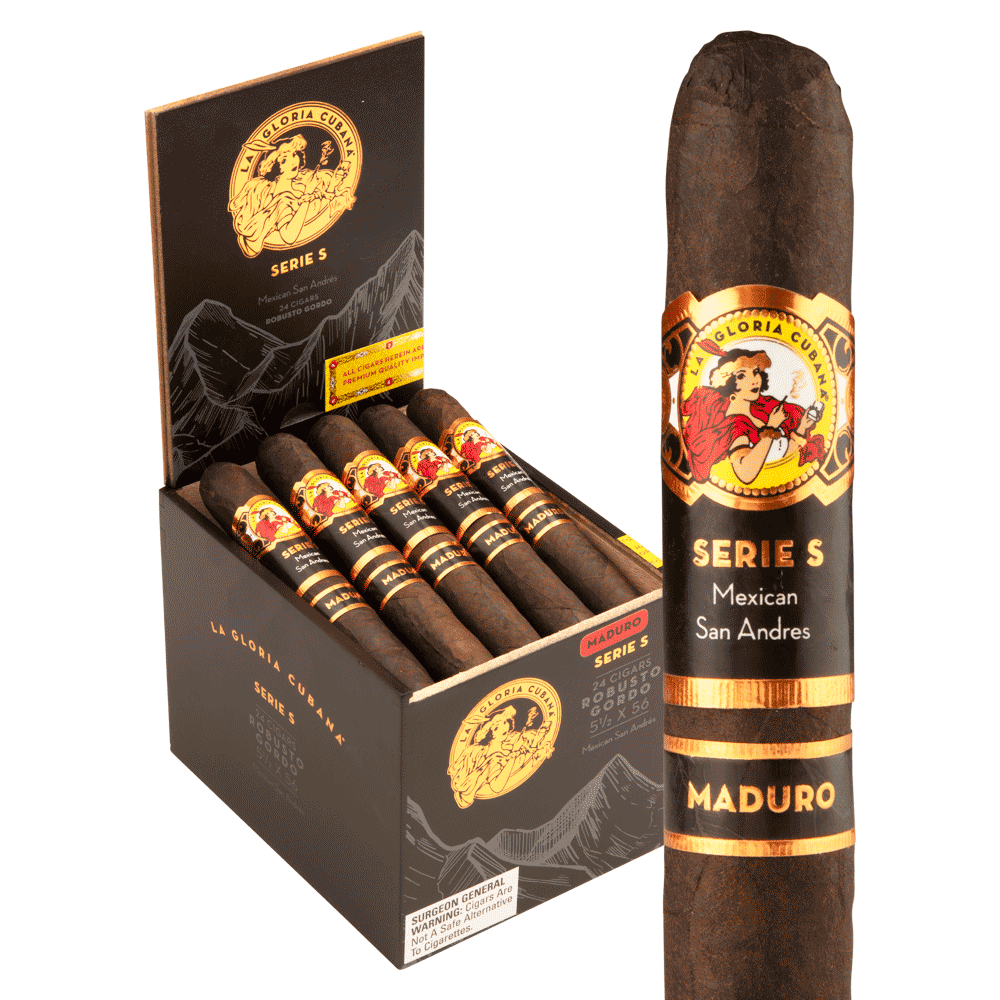 La Gloria Cubana Serie S Robusto Gordo Maduro / 5.5 x 56 Box of 24