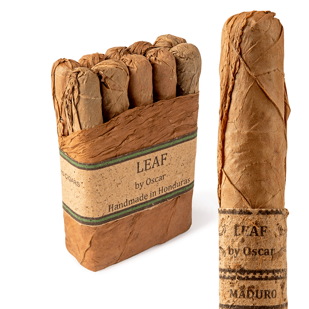 Leaf by Oscar Maduro Gordo / 6 x 60 Bundle of 20
