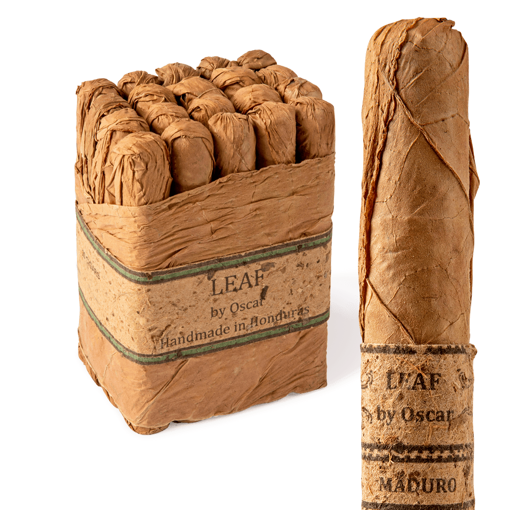 Leaf by Oscar Maduro Robusto / 5 x 50 Bundle of 20