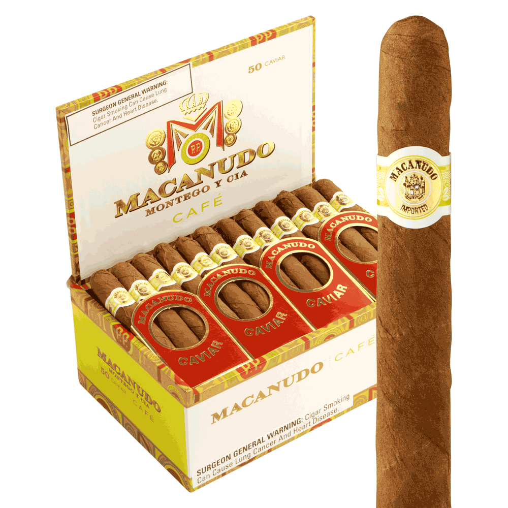 Macanudo Caviar / 4 x 36 Box of 50