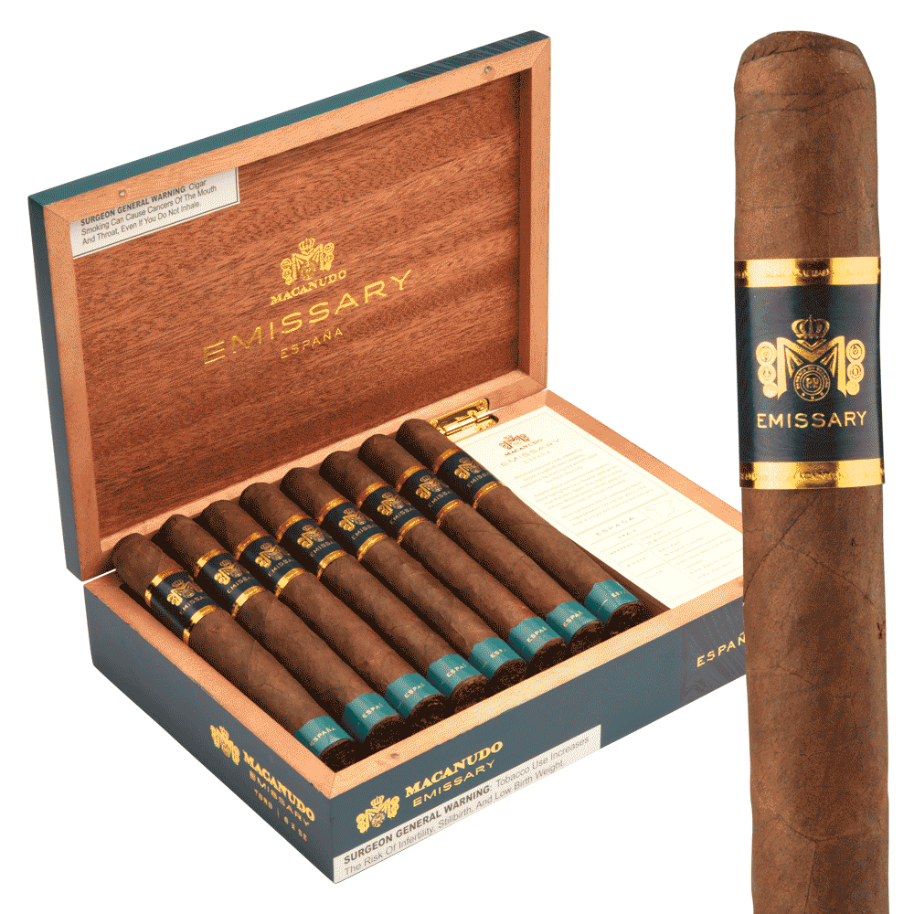 Macanudo Emissary Espana Toro / 6 x 52 Box of 16