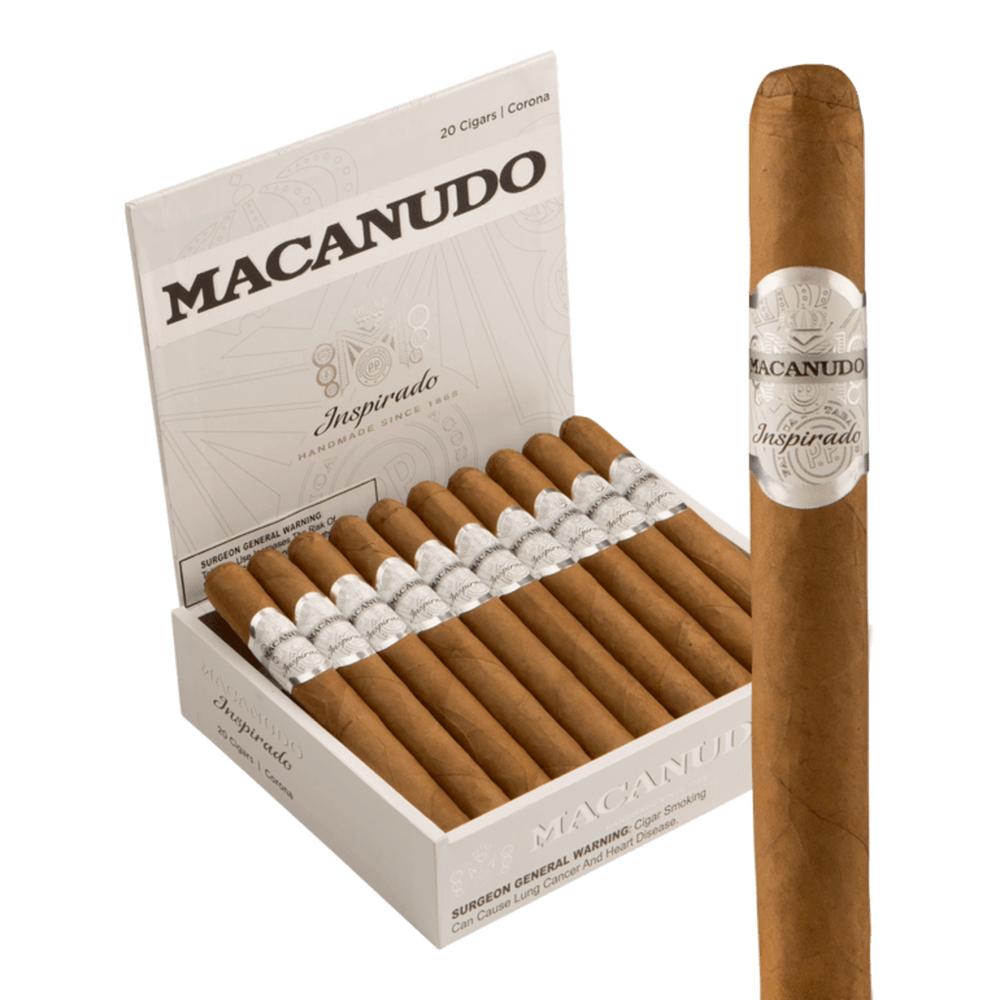 Macanudo Inspirado White Corona / 5.5 x 42 Box of 20