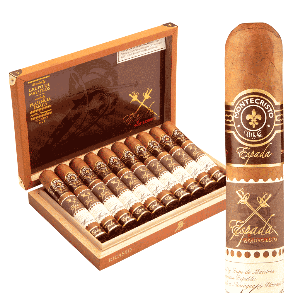 Montecristo Espada Ricasso / 5 x 54 Box of 10