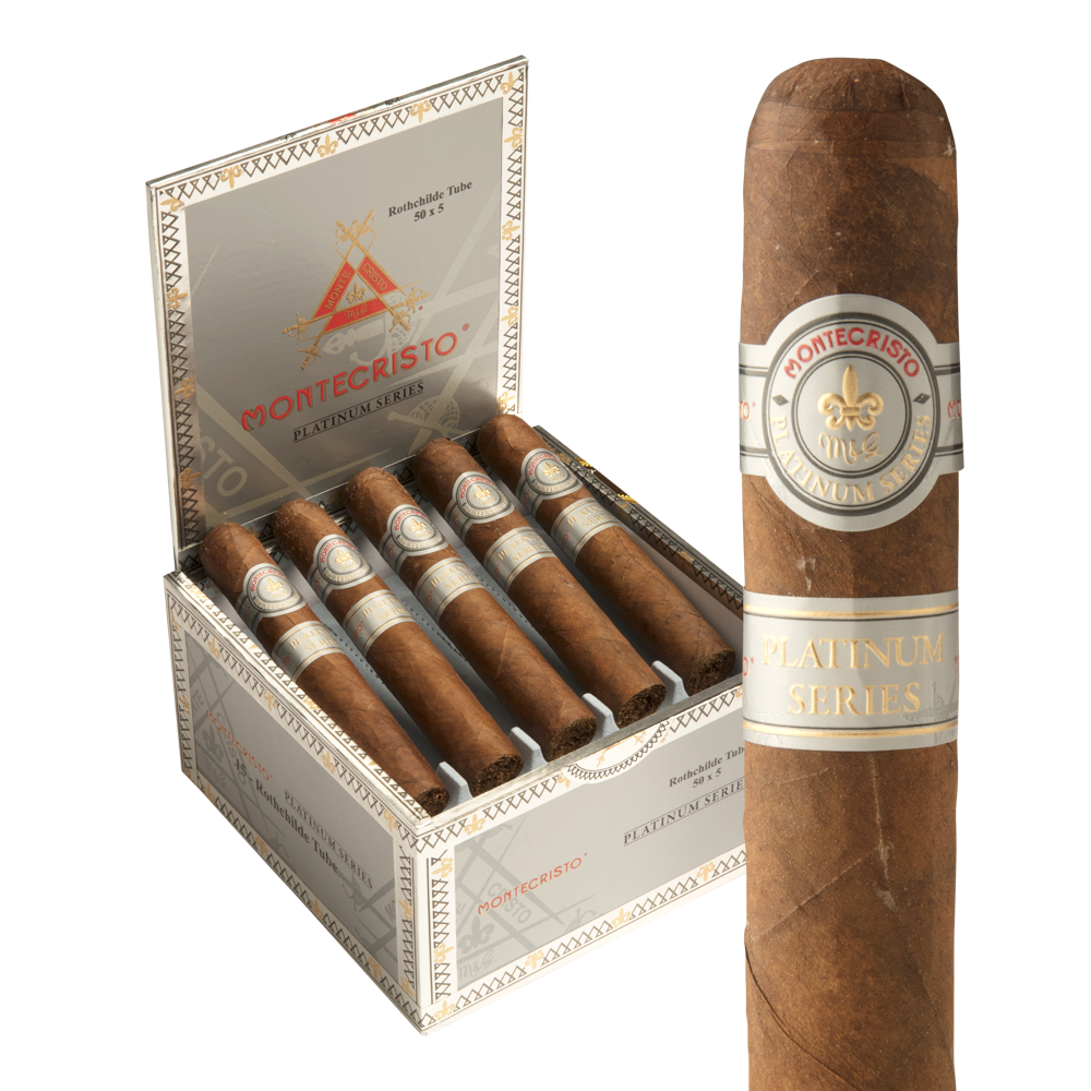 Montecristo Platinum Series Rothchilde / 5 x 50 Pack of 5