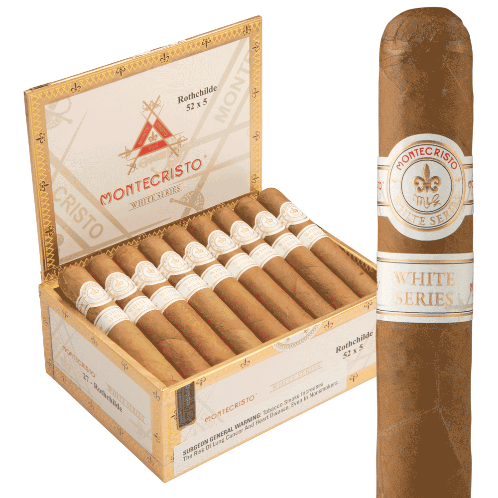 Montecristo White Series Rothchilde / 5 x 52 Box of 10