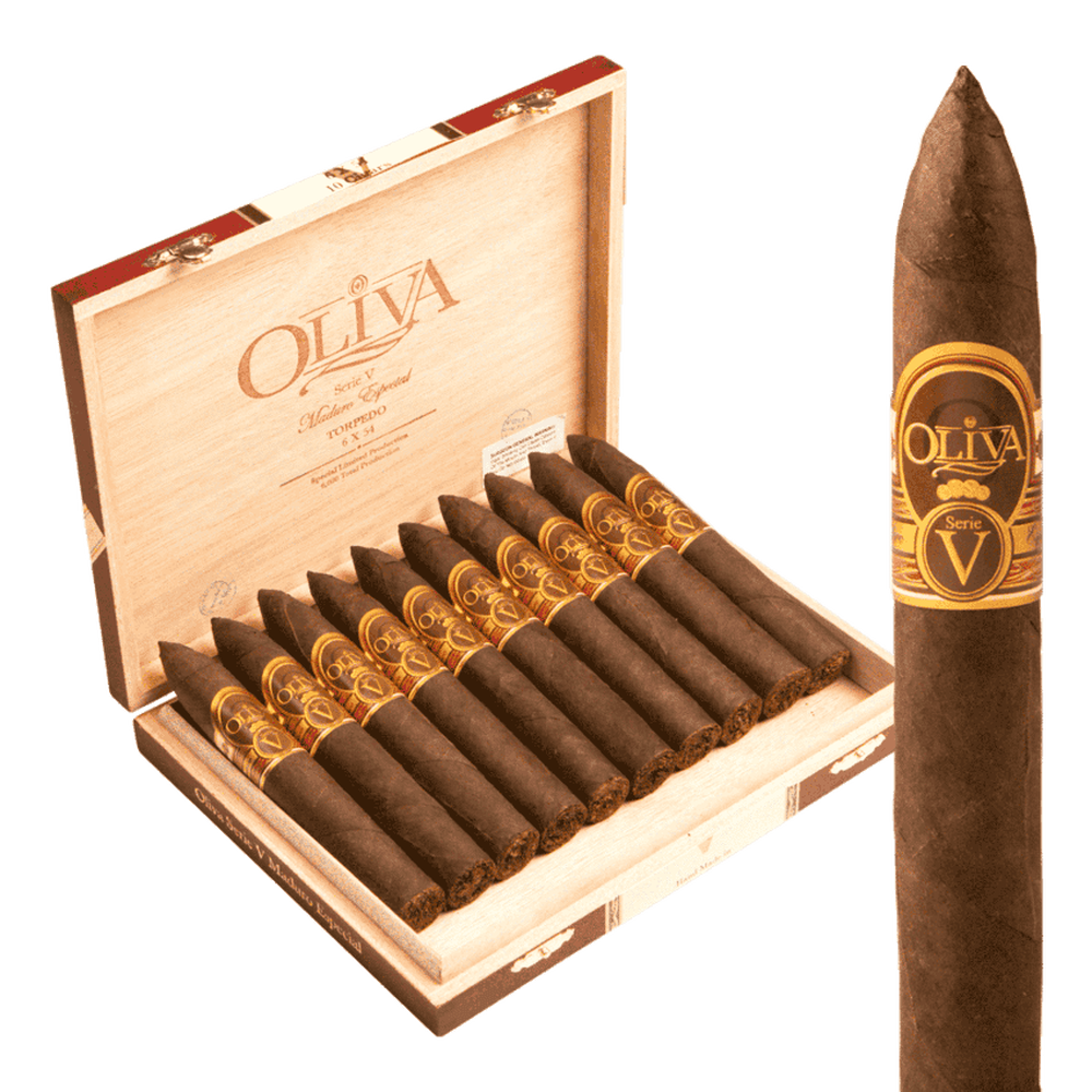 Oliva Serie V Maduro Especial Torpedo / 6 x 54 Box of 10