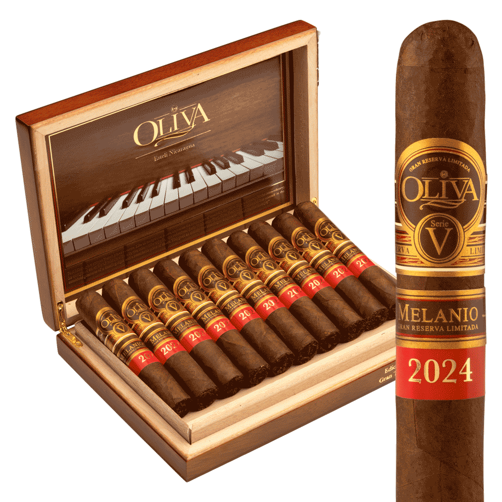 Oliva Serie V Melanio Ano 2024 Gran Toro / 5.5 x 60 Box of 10