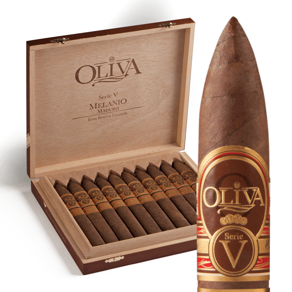 Oliva Serie V Melanio Figurado / 6.5 x 54 Box of 10